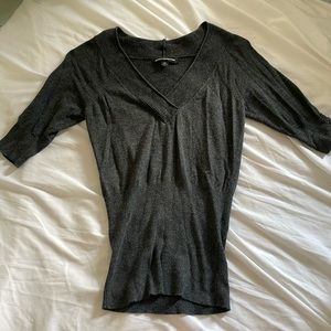 Express Fitted Mid-Sleeve Shirt